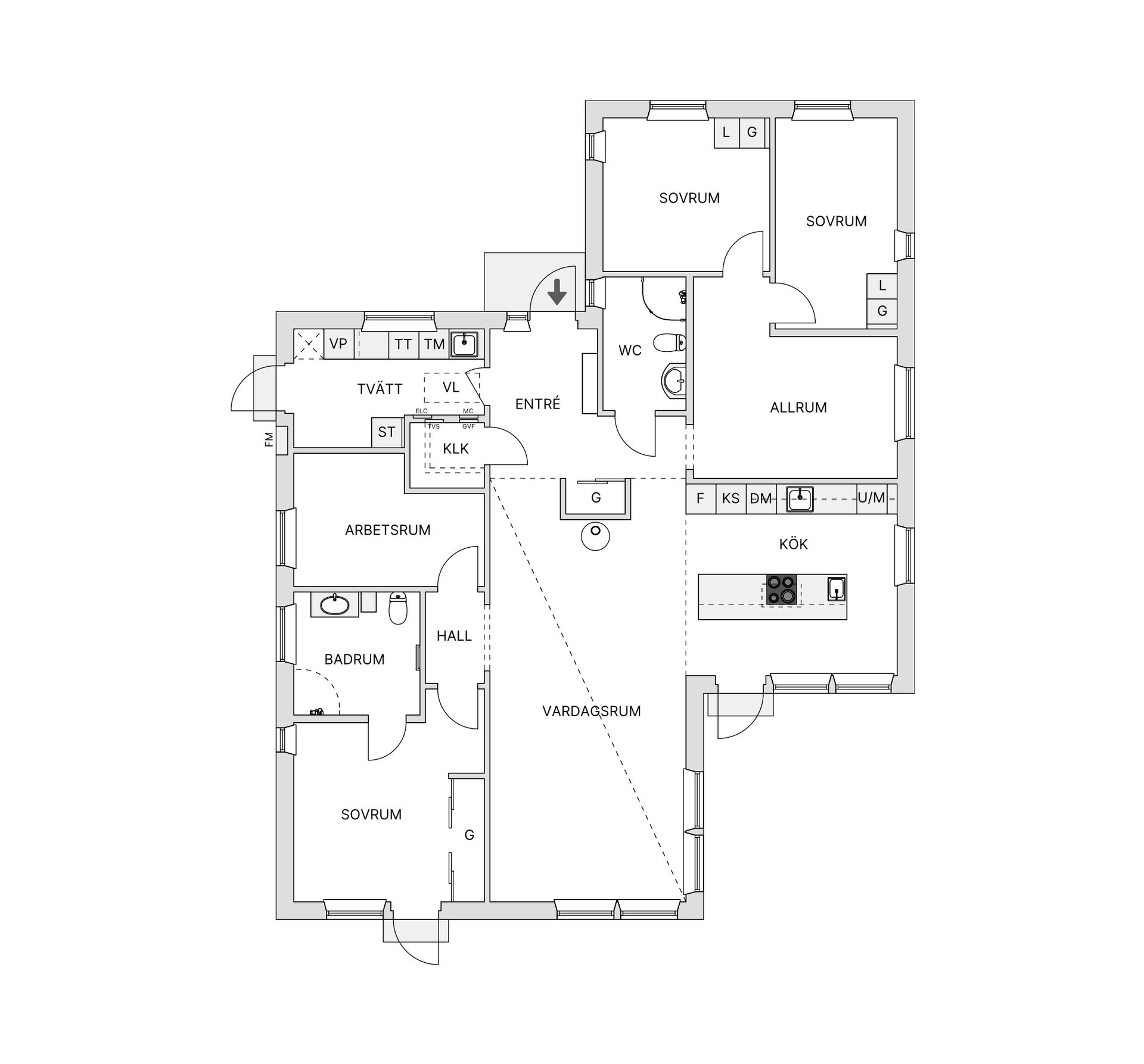 Villa, Strandgatan 6, Grimstofta, Sjöbo