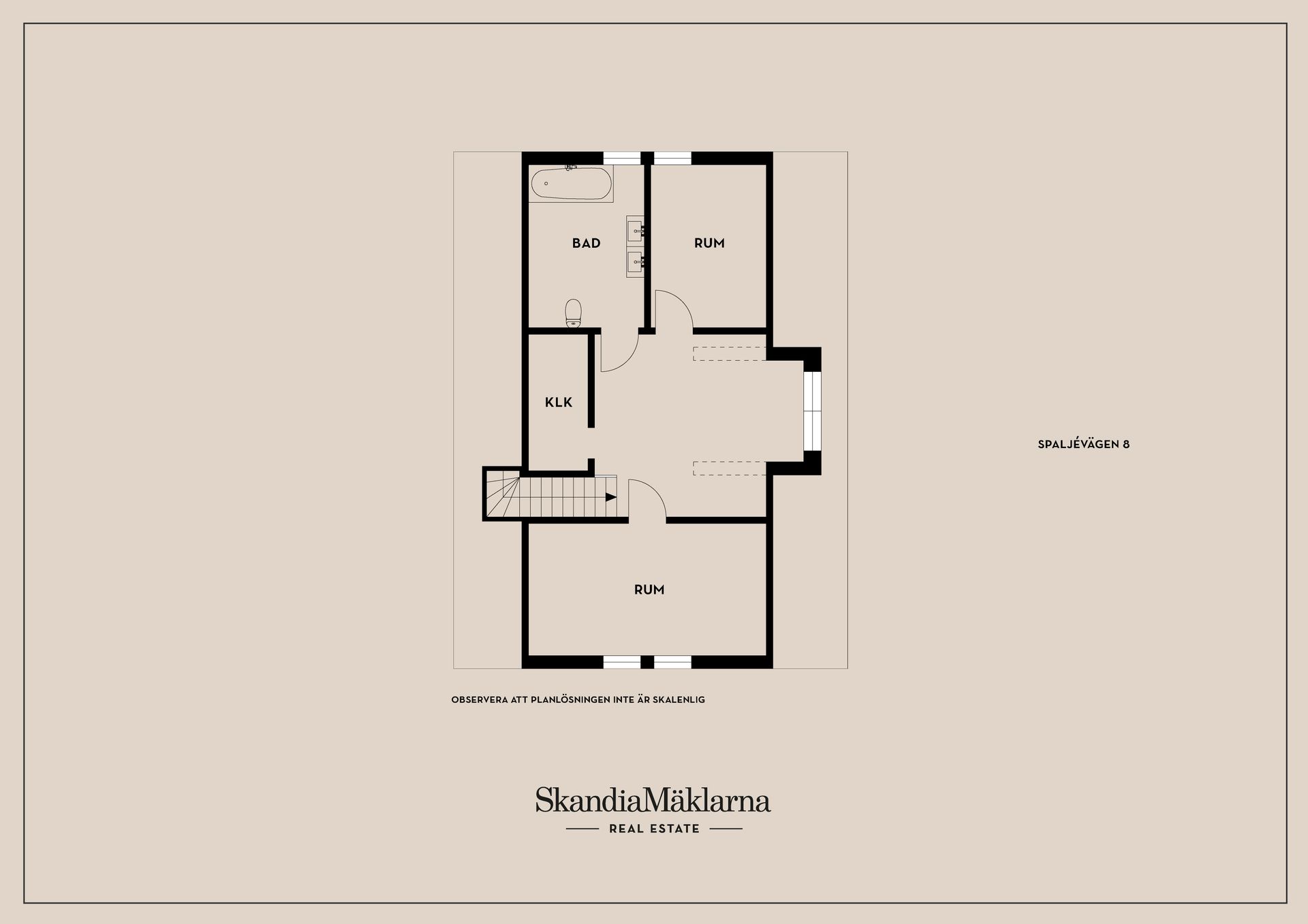 Villa, Spaljévägen 8, Rosenängen, Upplands-Bro