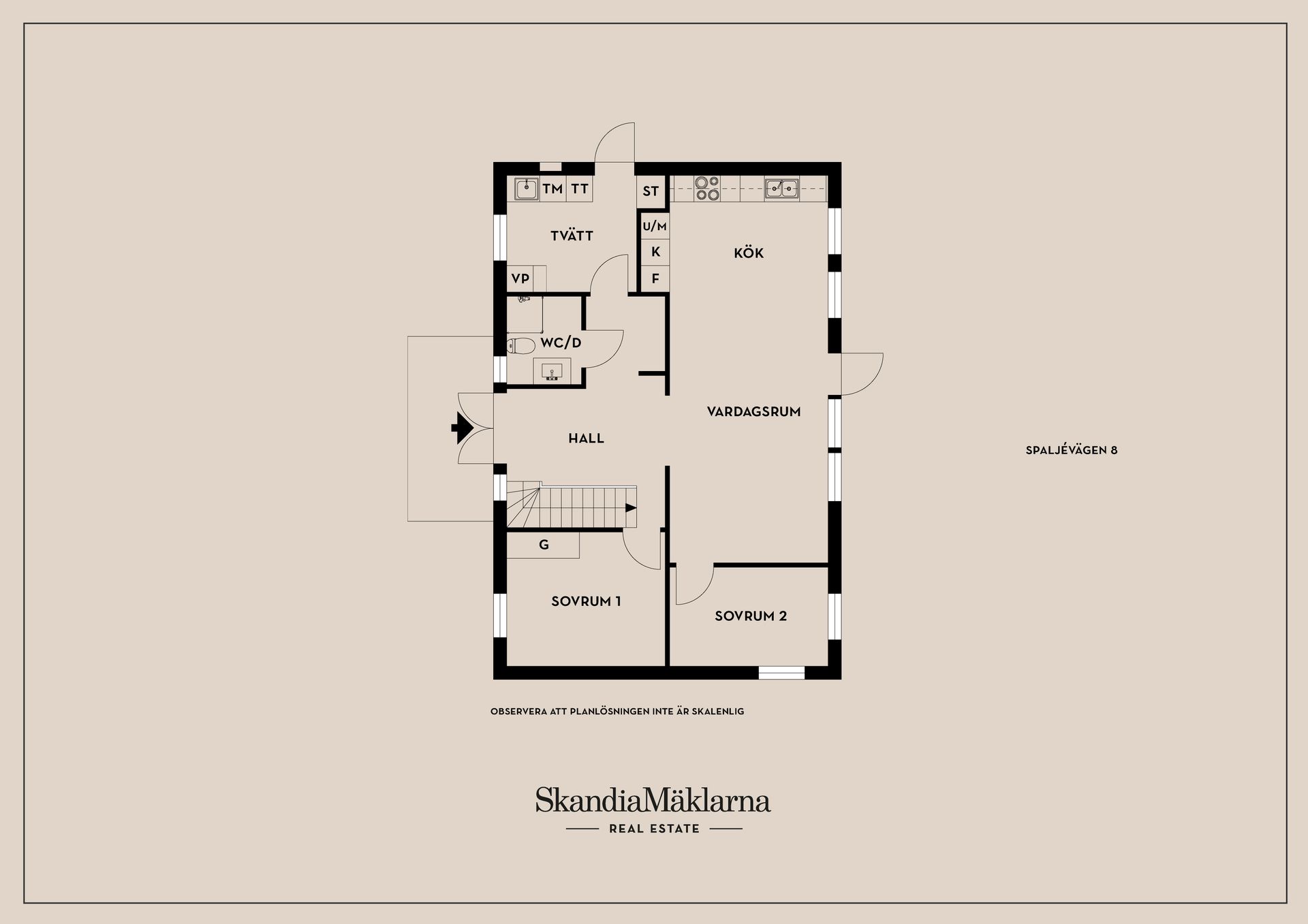Villa, Spaljévägen 8, Rosenängen, Upplands-Bro