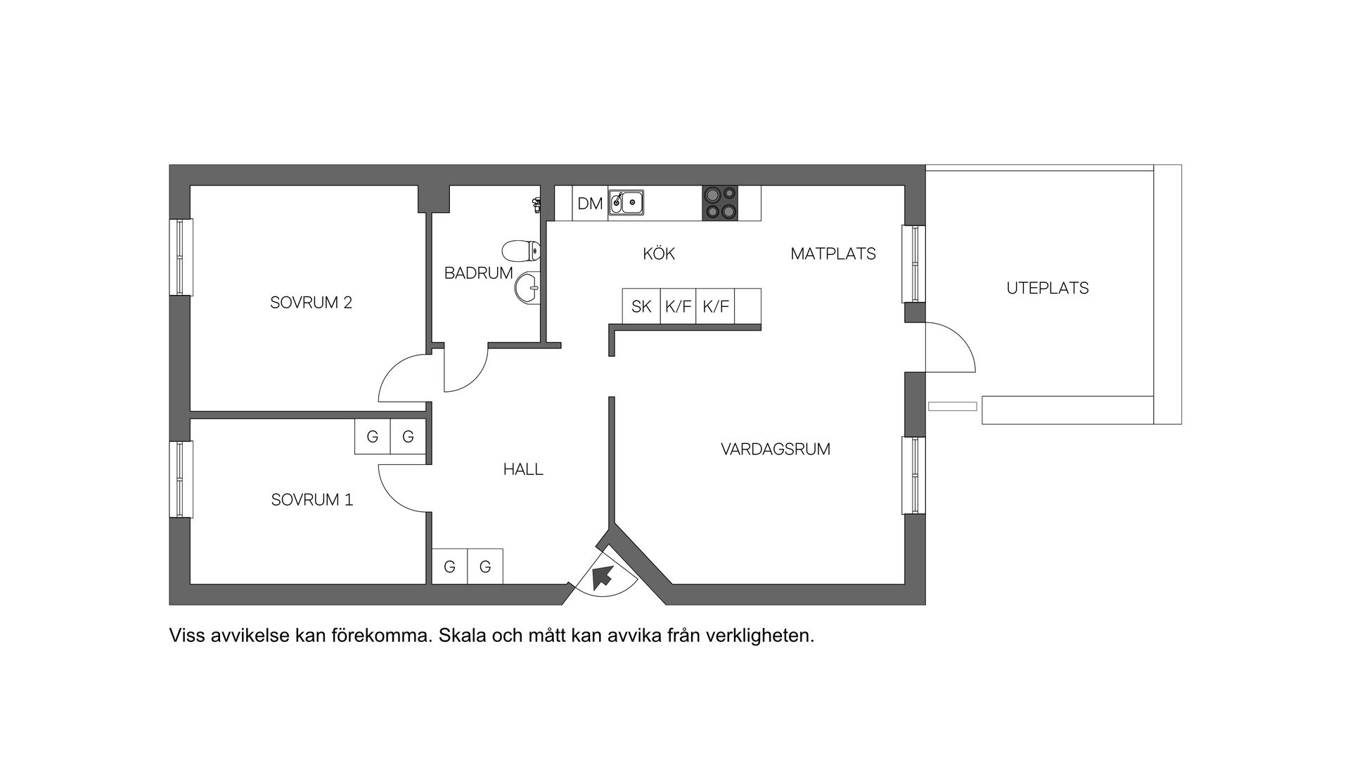 Bostadsrätt, Snickargatan 3B, Centrum, Västerås