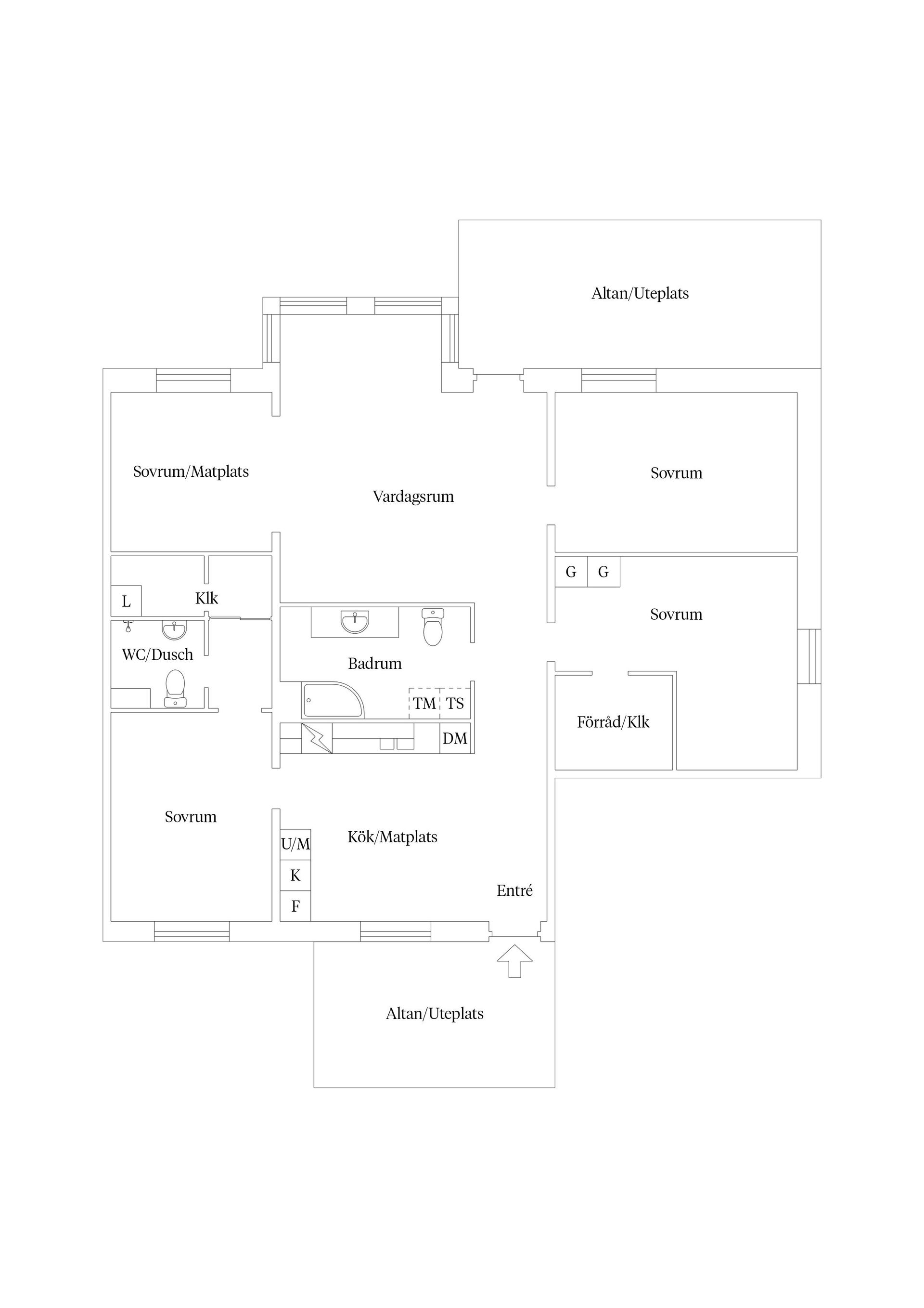 Bostadsrätt, Turevägen 54A, Häggvik, Sollentuna