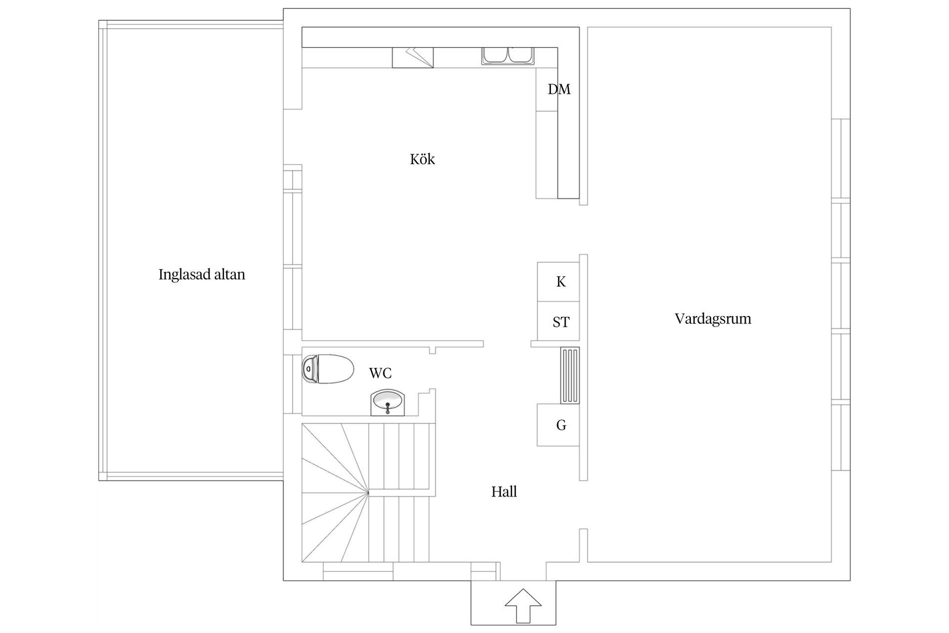 Villa, Rösvägen 6, Sandsbro, Växjö