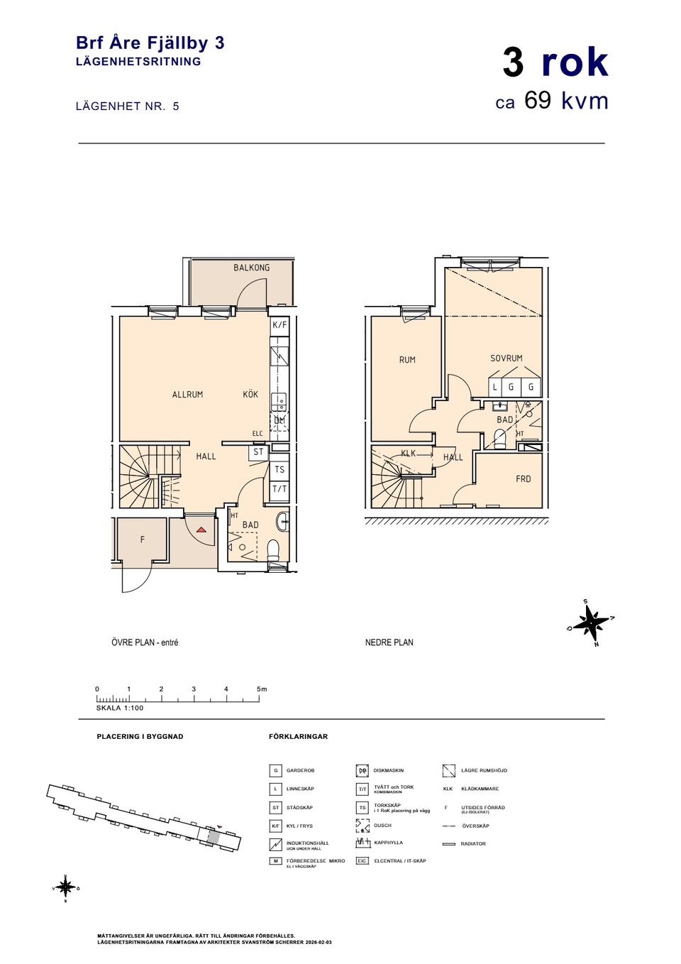 Bostadsrätt, Fjällbyvägen 20 M, lgh 5, Åre By, Åre