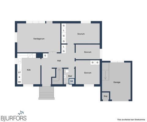 Villa, Smultrongatan 3, Kåge, Skellefteå