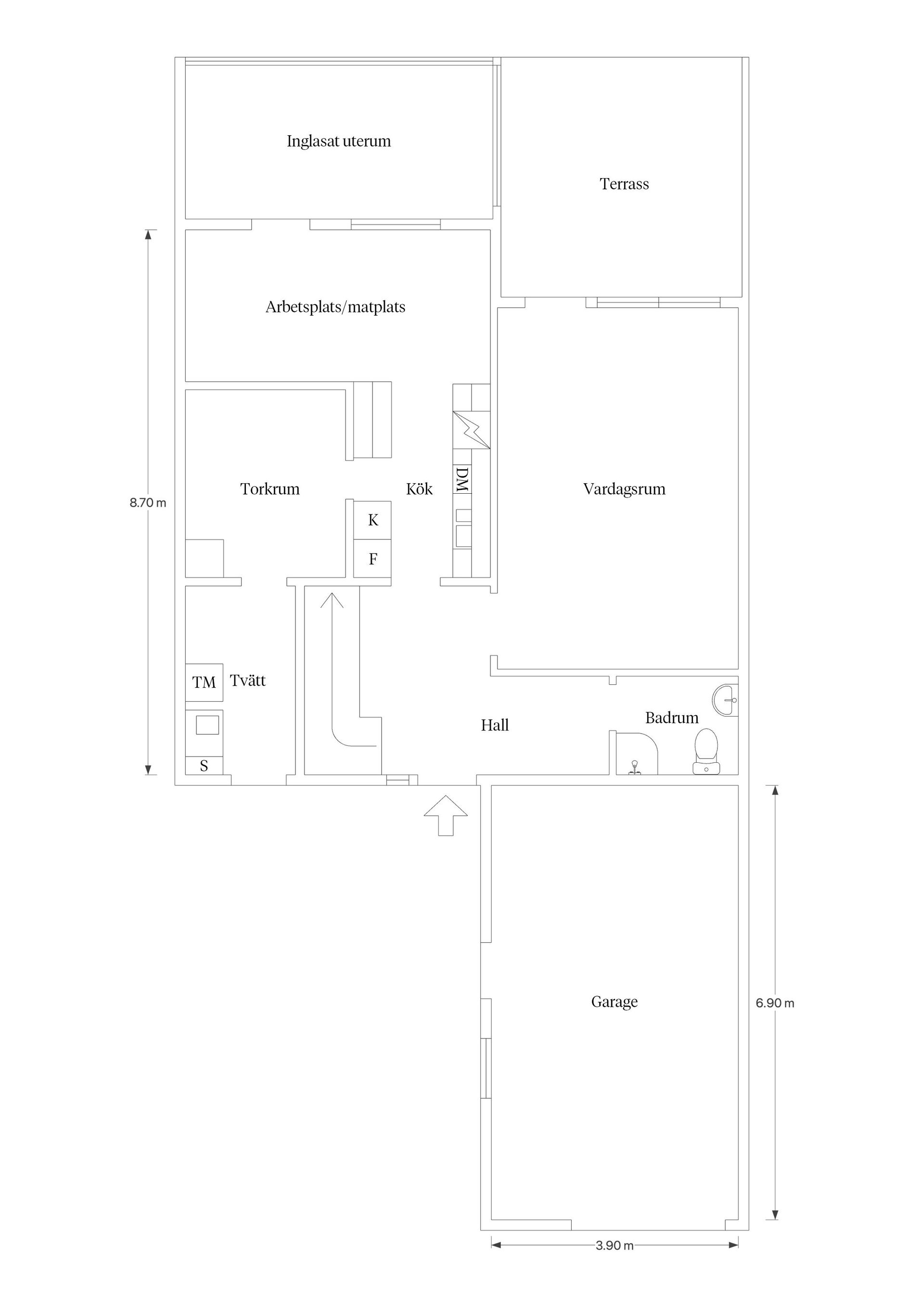 Villa, Sjöhemsgatan 20, Västra Gärdet, Falkenberg