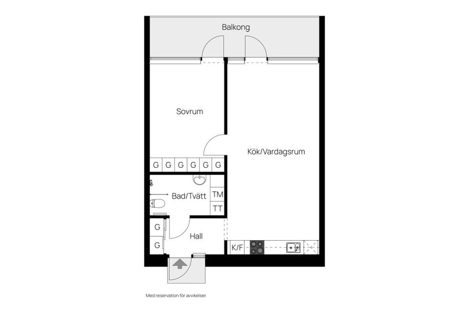 Bostadsrätt, Fendergatan 6, Hammarby Sjöstad, Stockholm
