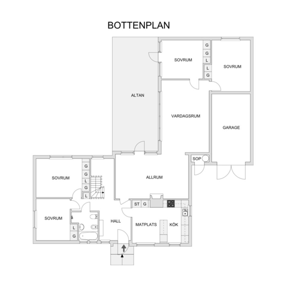 Villa, Vännarydsgatan 6, Lagan, Ljungby