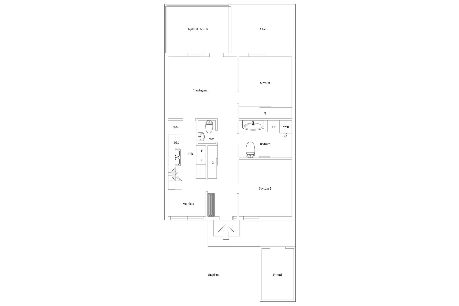 Villa, Radhus, Brattåsvägen 87, Landvetter - Centralt, Härryda