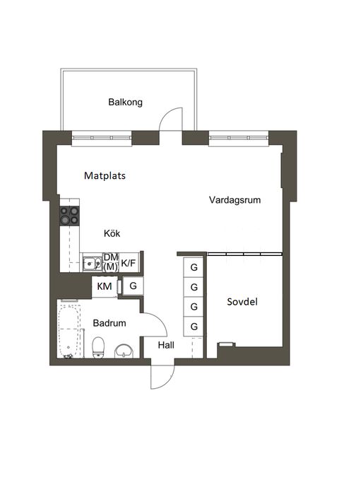 Bostadsrätt, Garvis Carlssons gata 22, Råsunda, Solna