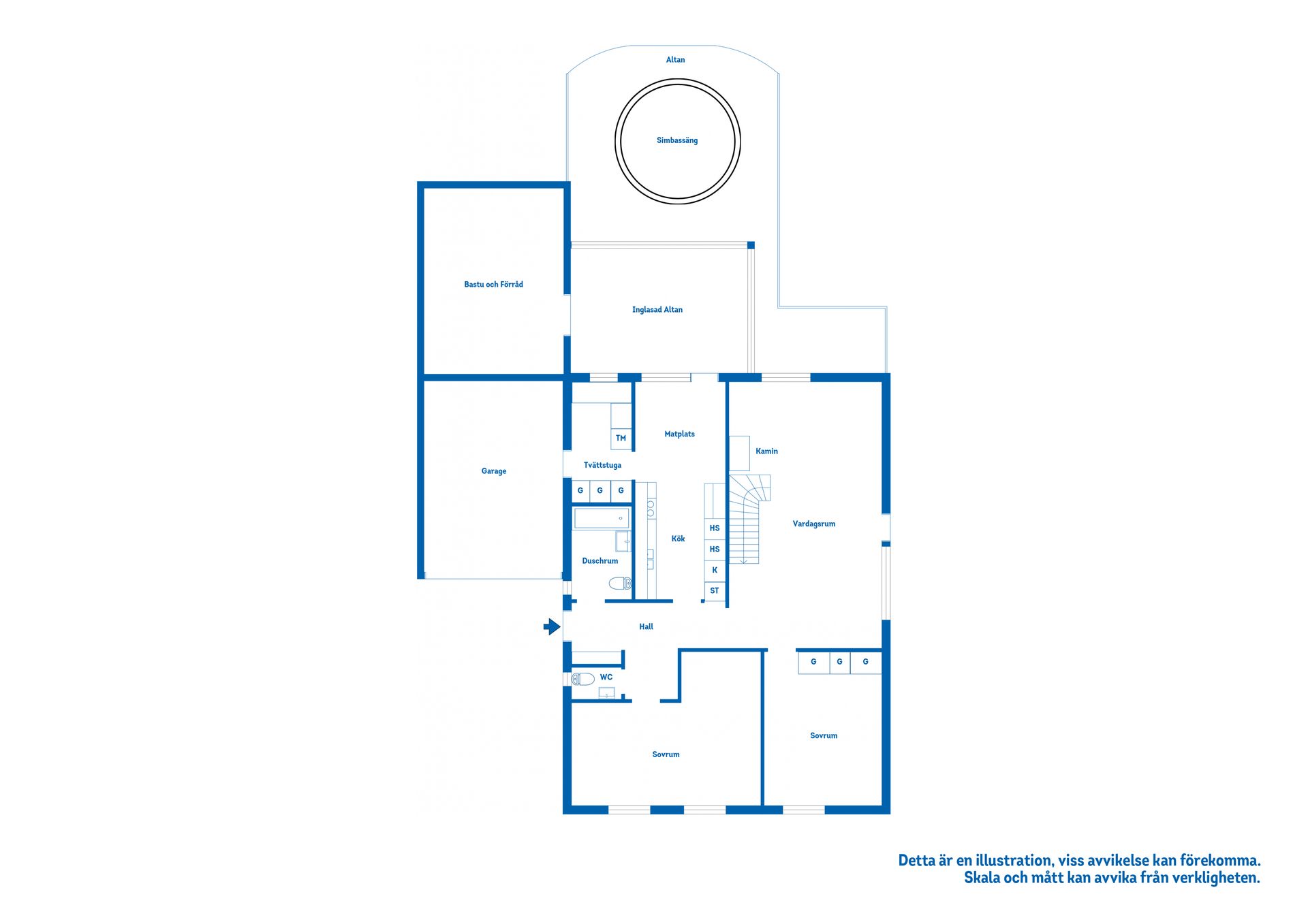 Villa, Sturevägen 22, Valla, Katrineholm