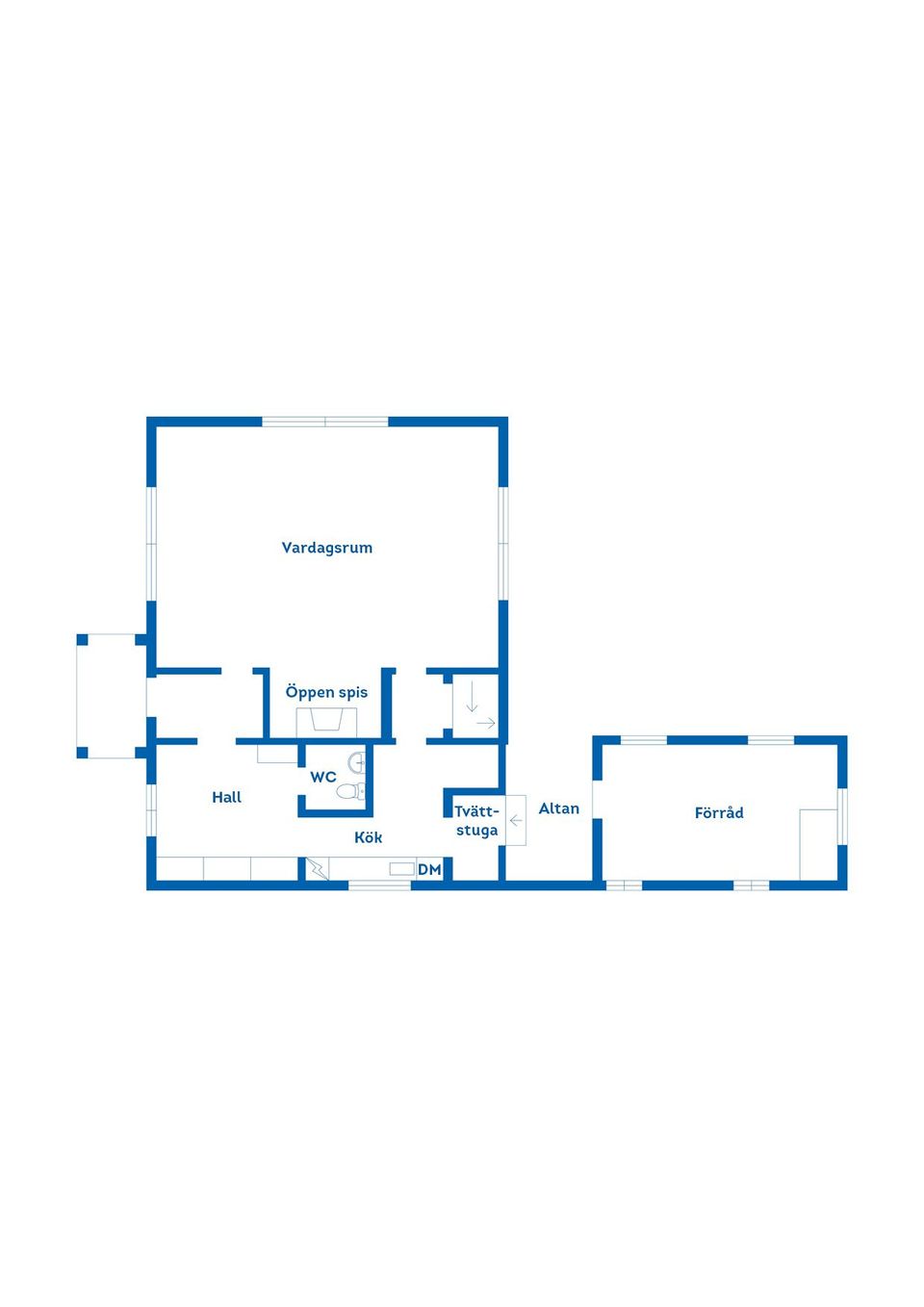 Villa, Jesper Svedbergsvägen 1, Britsarvet, Falun