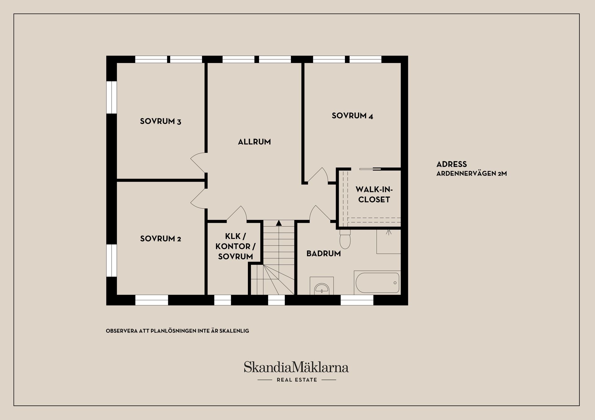 Radhus, Ardennervägen 2M, Svinninge, Österåker