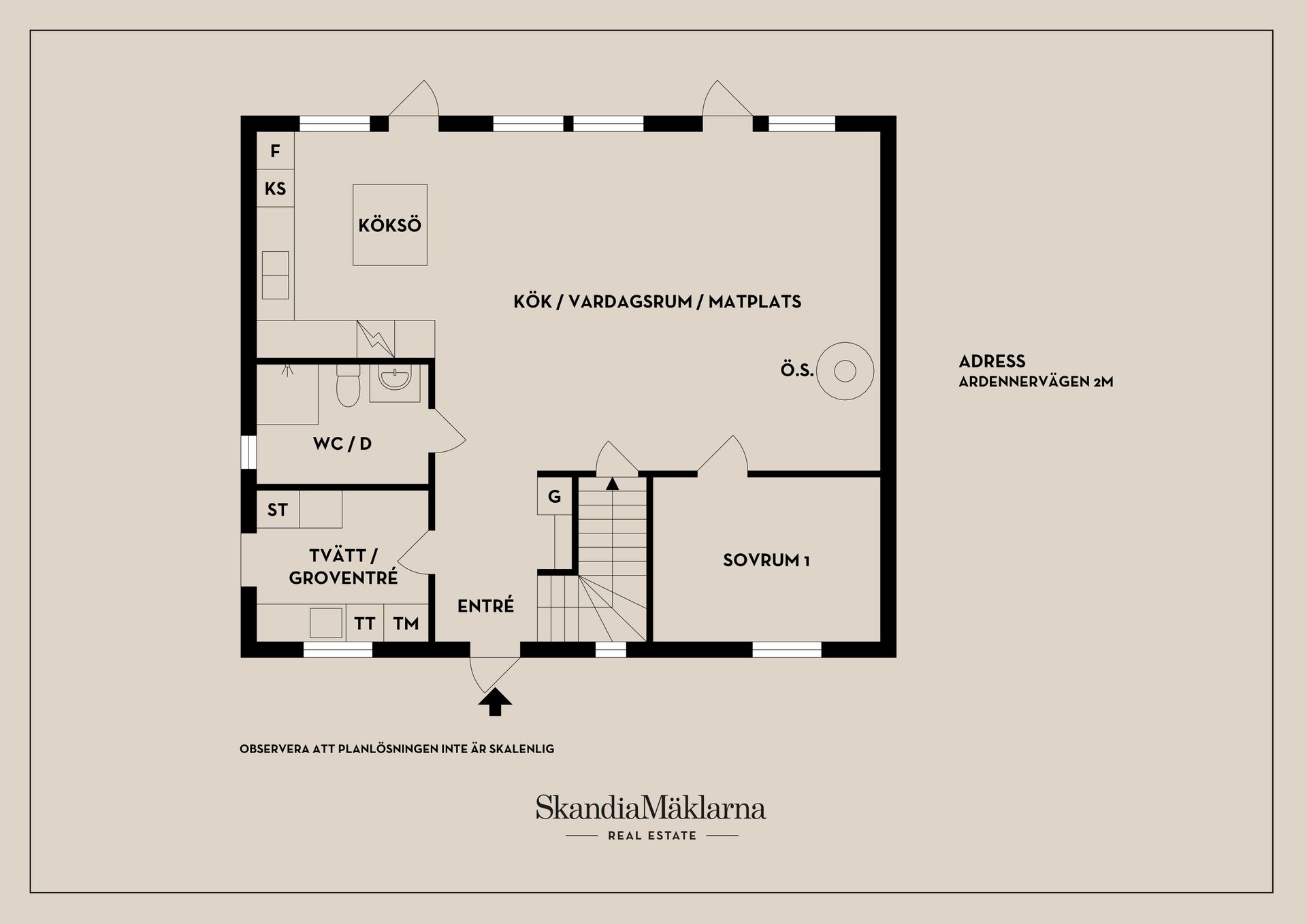 Radhus, Ardennervägen 2M, Svinninge, Österåker