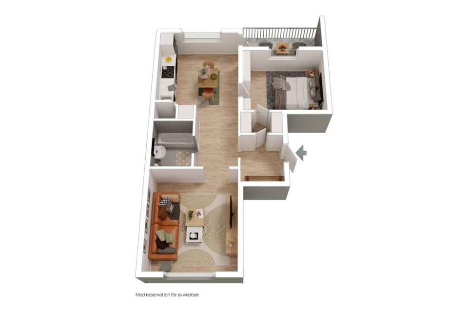 Bostadsrätt, Tegelvägen 10A, Britsarvet, Falun