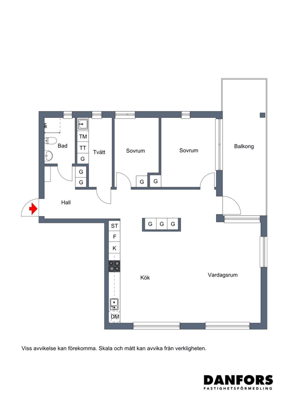 Bostadsrätt, Stora Strandvägen 2C Lgh 1101, Skummeslövsstrand, Laholm