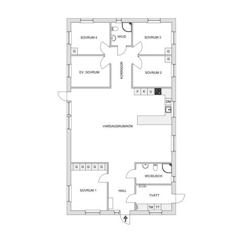 Villa, Bredgården 6B, Vattholma / Tensta, Uppsala