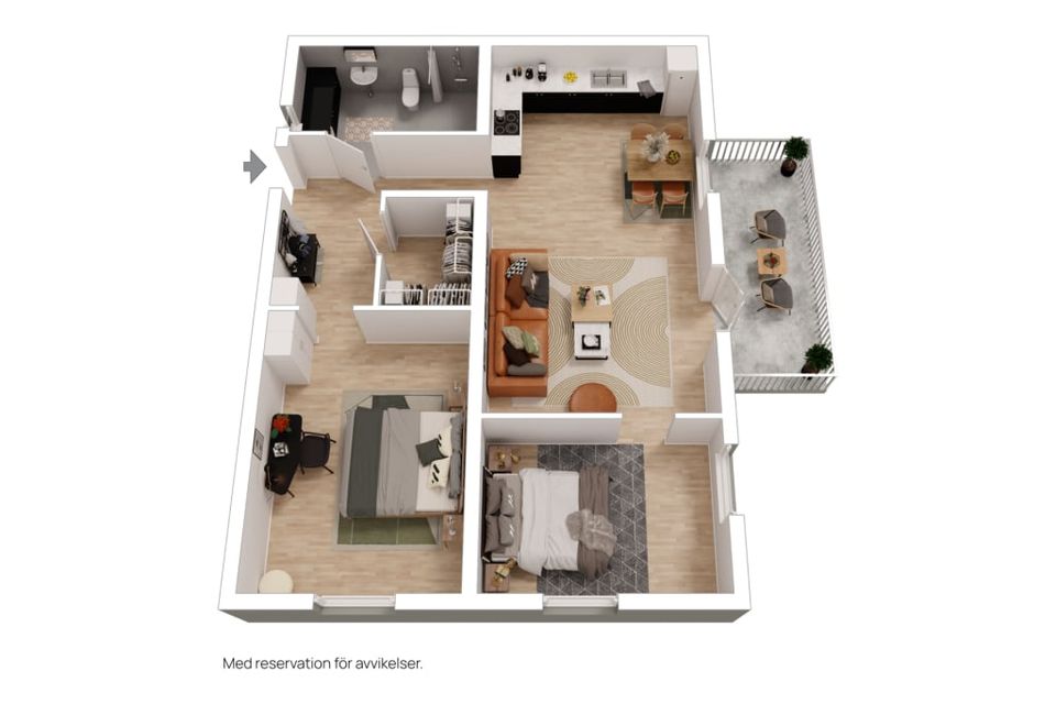 Bostadsrätt, Östregårds Väg 3e, Märsta - Centralt, Sigtuna