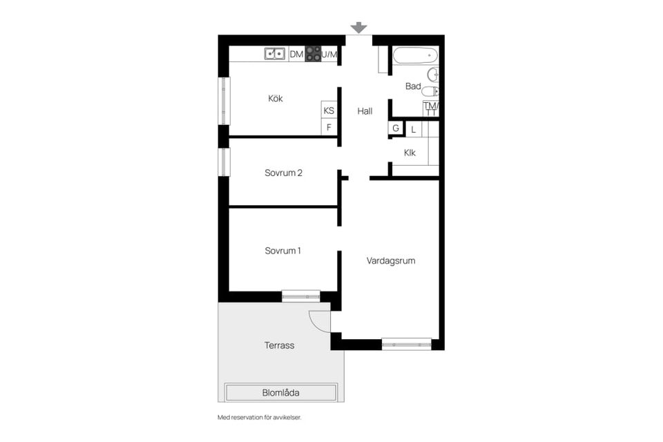 Bostadsrätt, Väderkvarnsgatan 21  B, Höganäs, Uppsala