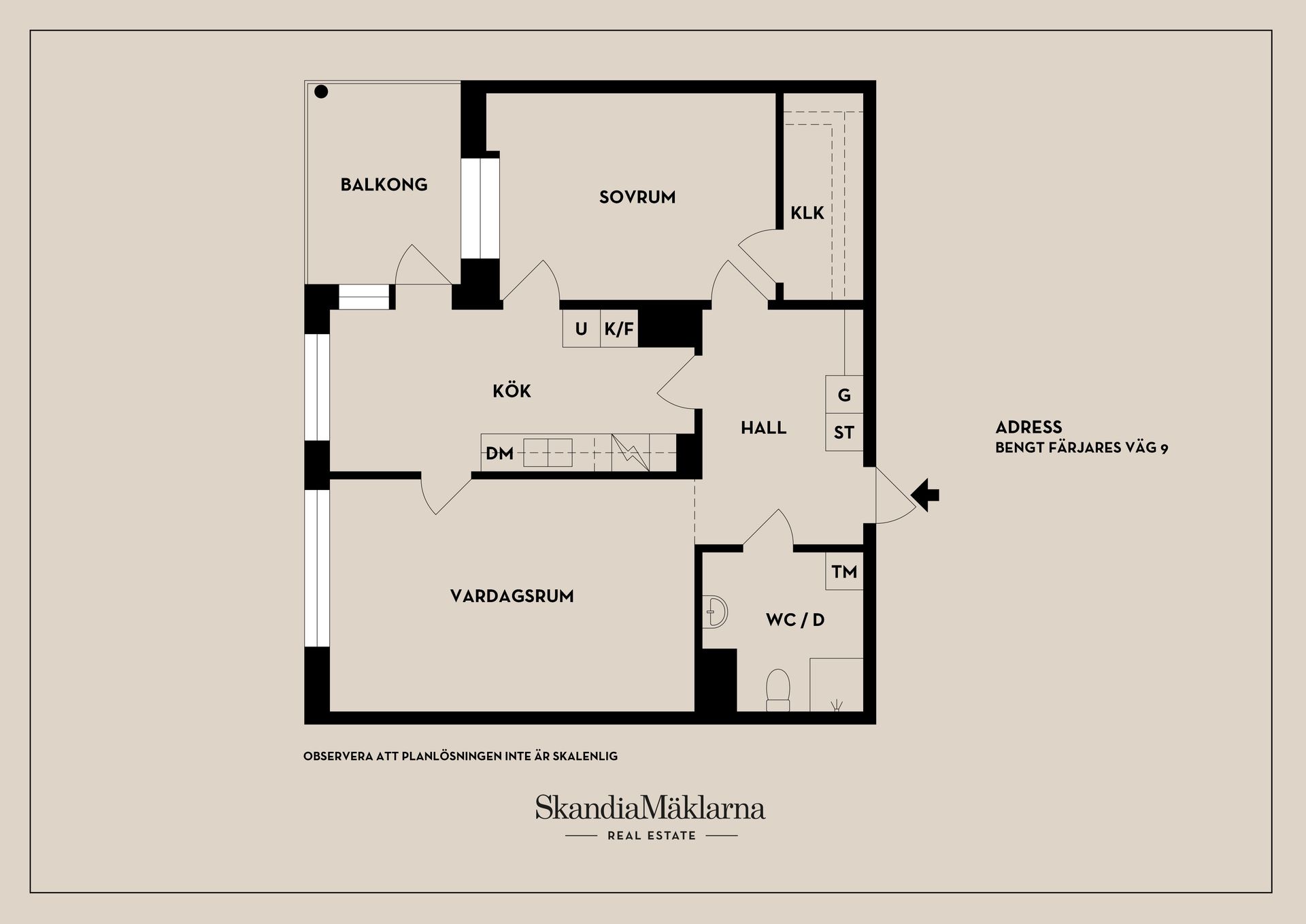 Bostadsrätt, Bengt Färjares väg 9, Sikreno Strand, Danderyd