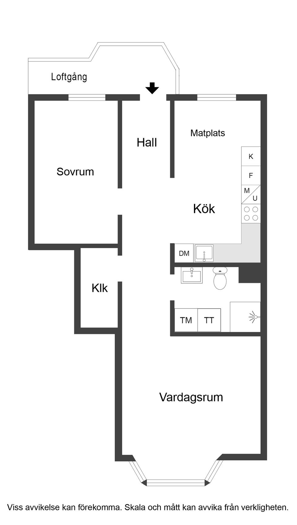 Bostadsrätt, Sandgatan 22A, Centralt/Norrtull, Norrköping