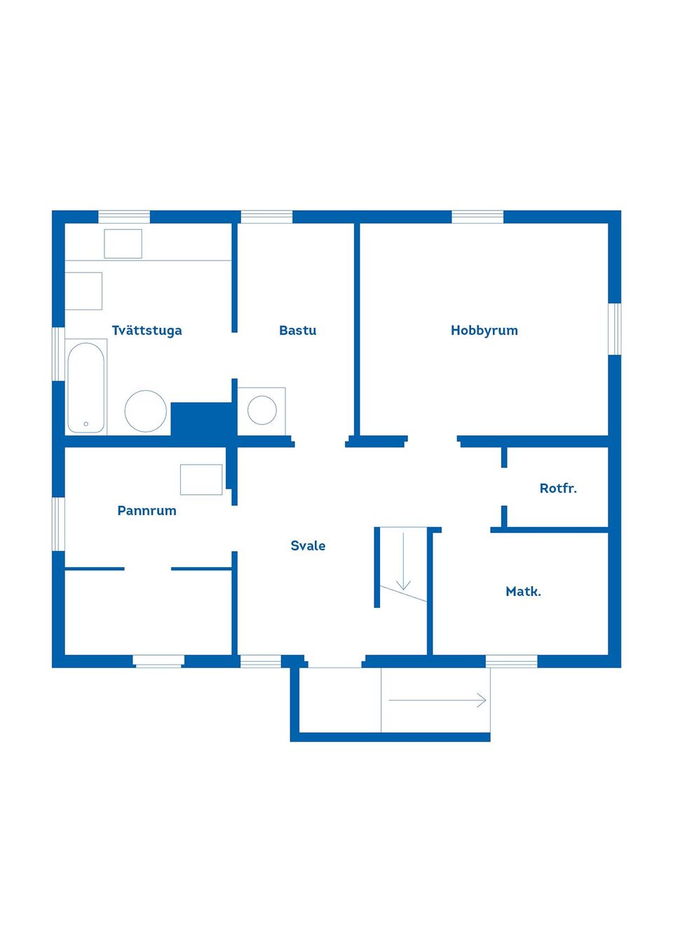 Villa, Björkvägen 10, Sandhed, Orsa