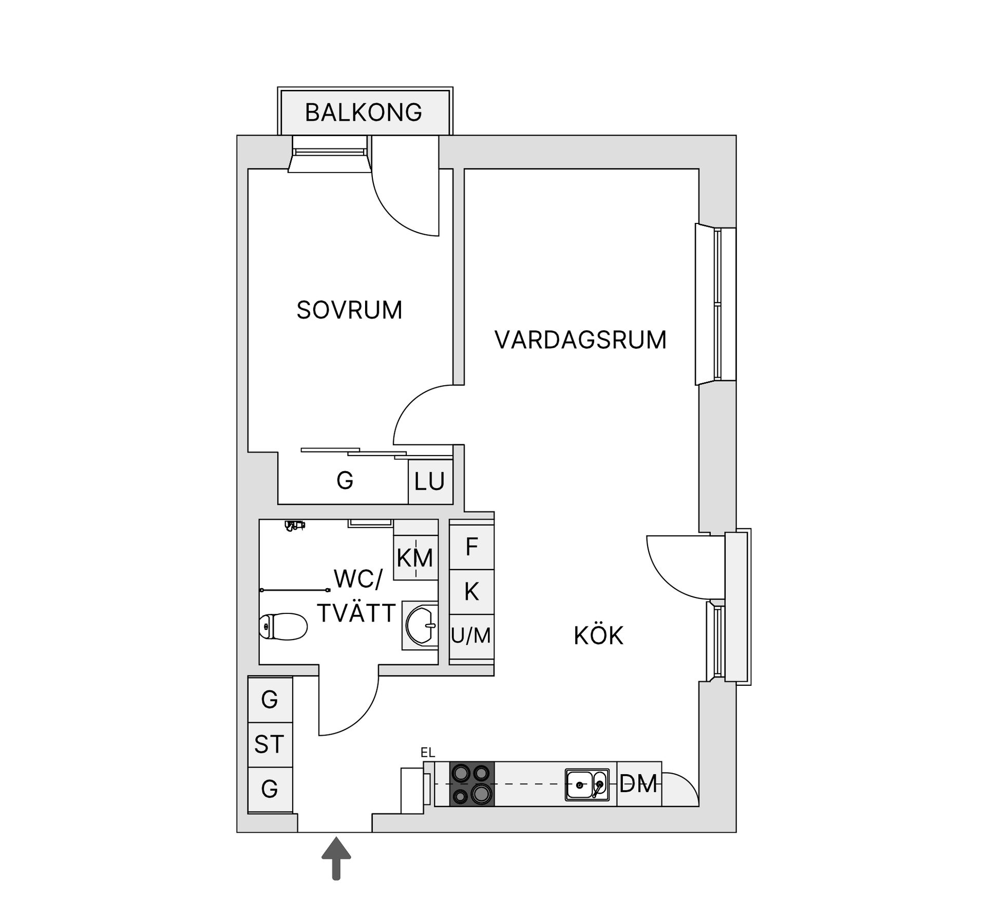 Bostadsrätt, Götaverksgatan 31, Lindholmen Norra Älvstranden, Göteborg