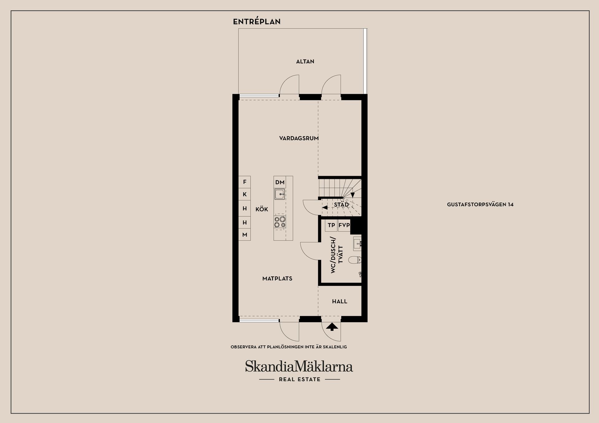 Radhus, Gustafstorpsvägen 14, Ljungsbro, Linköping