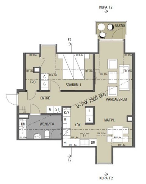 Bostadsrätt, Sysslomansgången 12, Sandbyhov, Norrköping