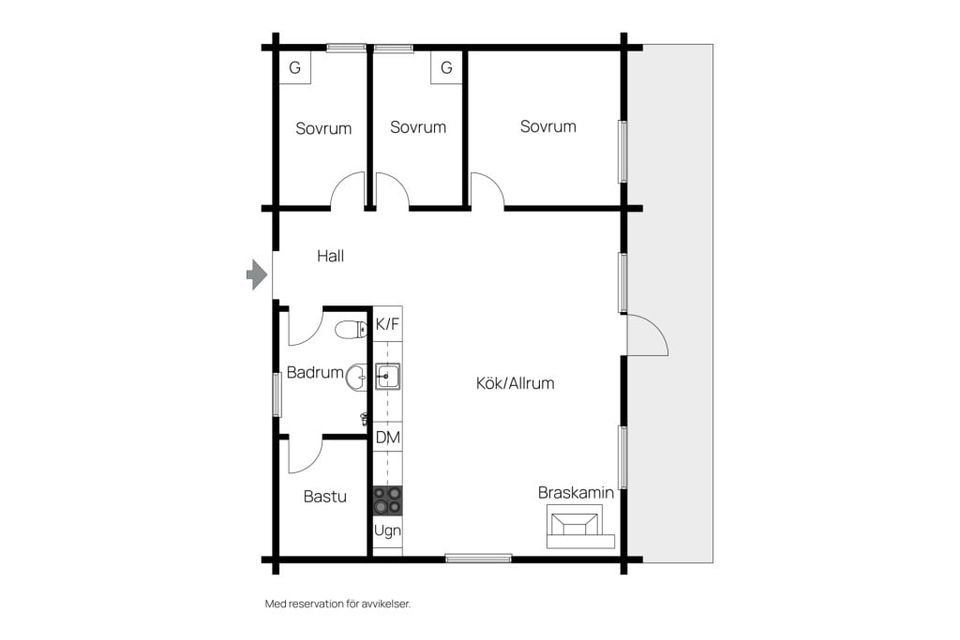 Villa, Björnrike Blästerstigen 1, Björnrike, Härjedalen