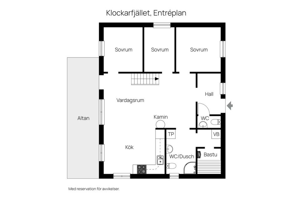 Bostadsrätt, Vemdalsskalet Klockarfjällsvägen 5A, Vemdalsskalet/ Klockarfjället, Härjedalen