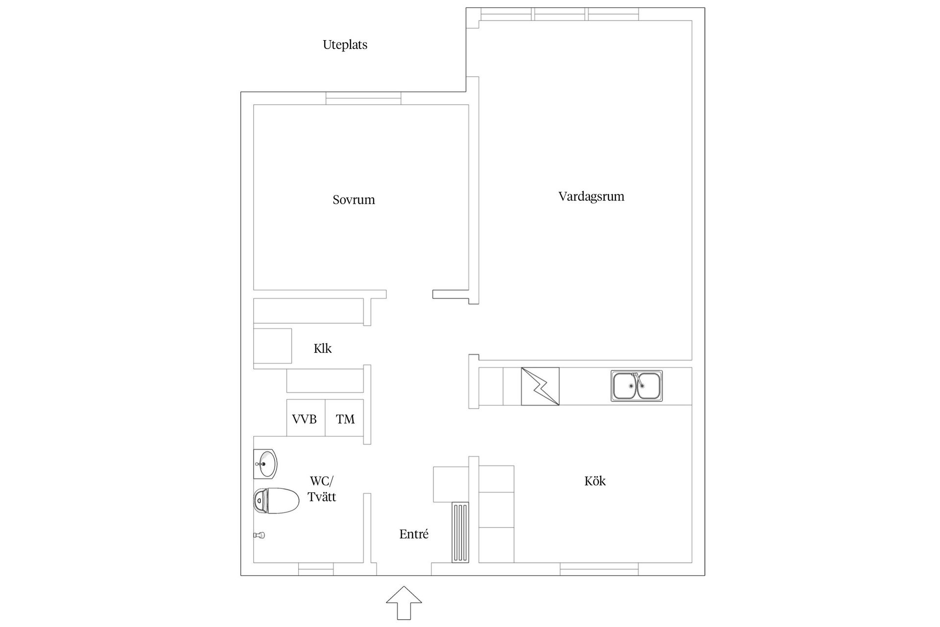 Bostadsrätt, Söderväg 13, Visby Söder, Gotland