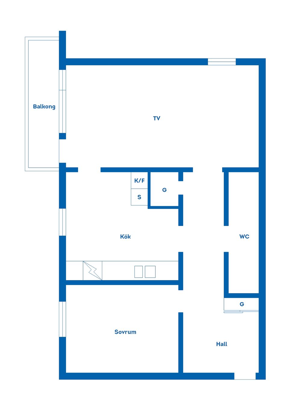 Bostadsrätt, Prästslättsvägen 6, Prästslätten, Karlshamn