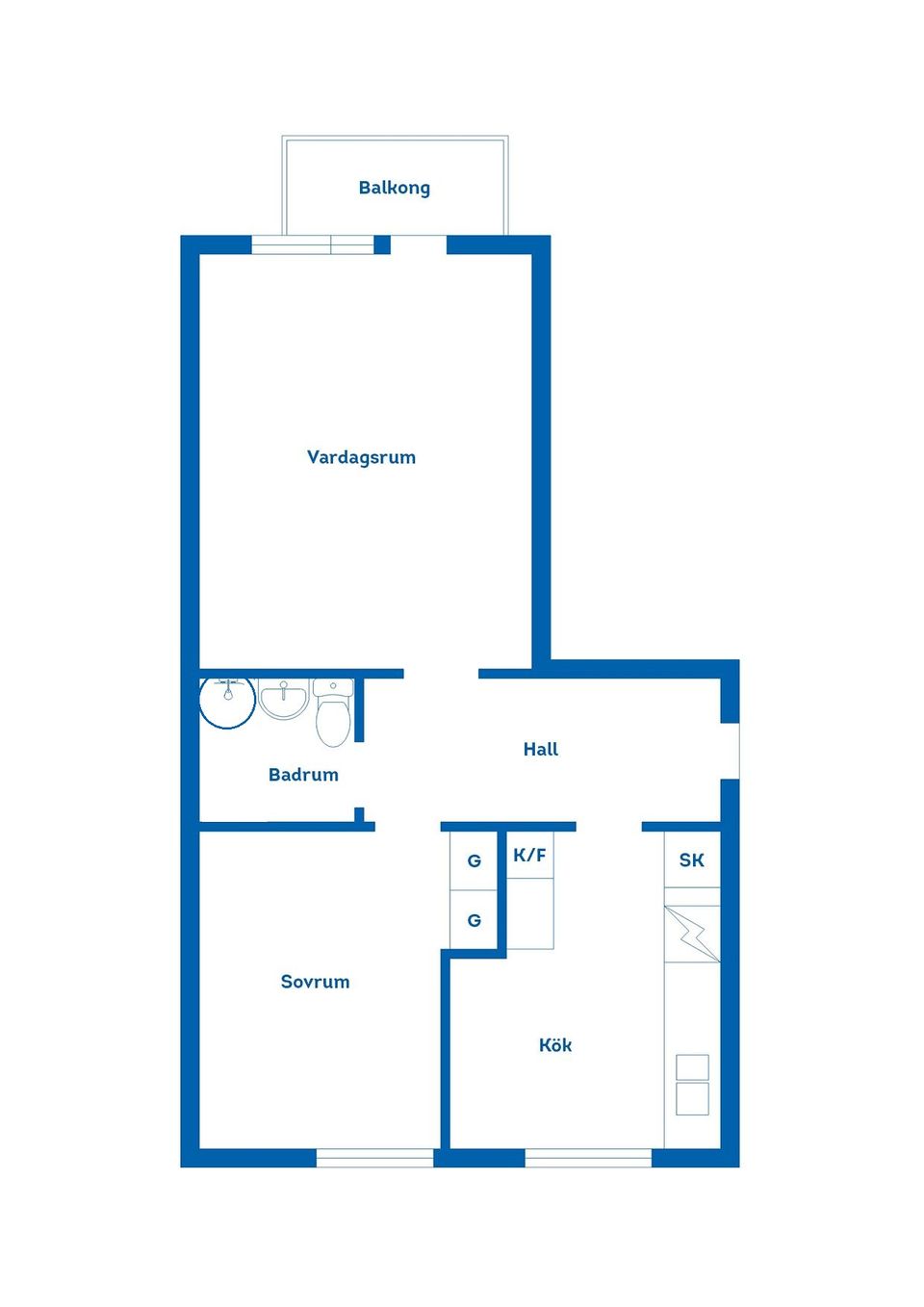 Bostadsrätt, Hunnemaravägen 7, Hunnemara, Karlshamn