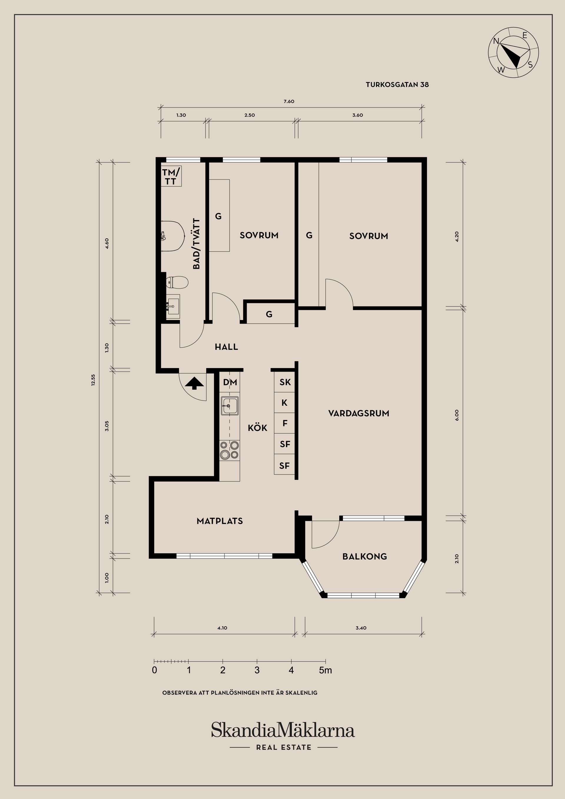 Bostadsrätt, Turkosgatan 38, Göteborg