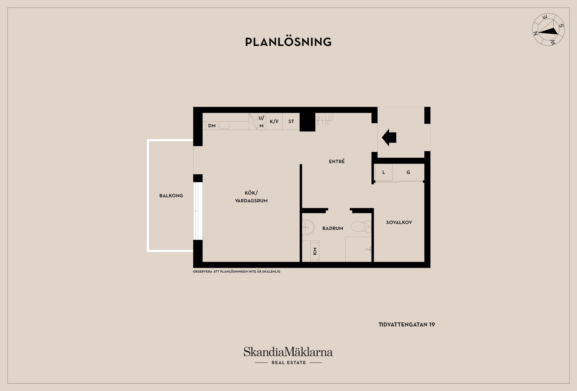 Bostadsrätt, Tidvattengatan 19, Centrala Tyresö, Tyresö