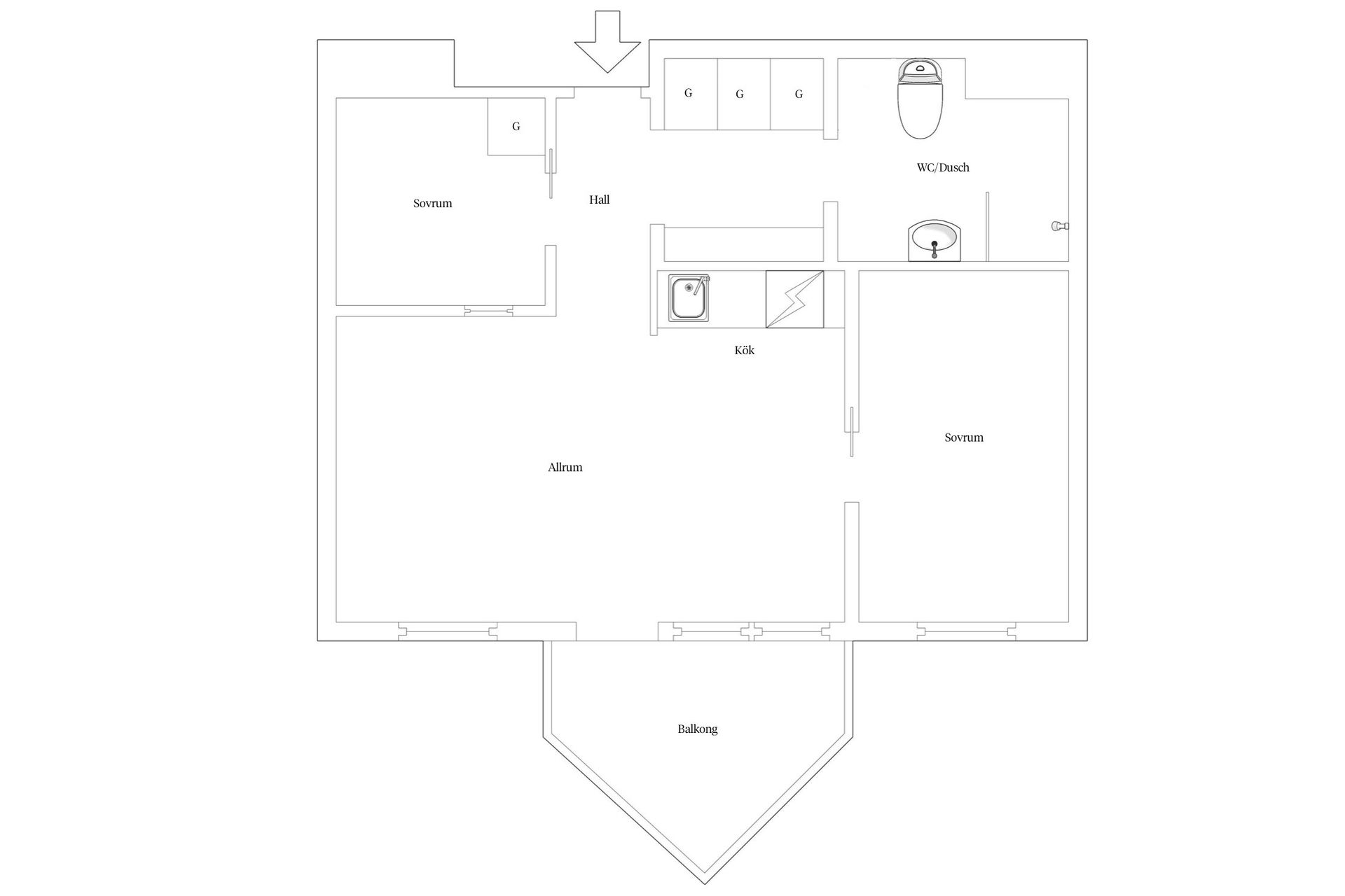 Bostadsrätt, Tottvägen 113, lgh 413, Åre By, Åre