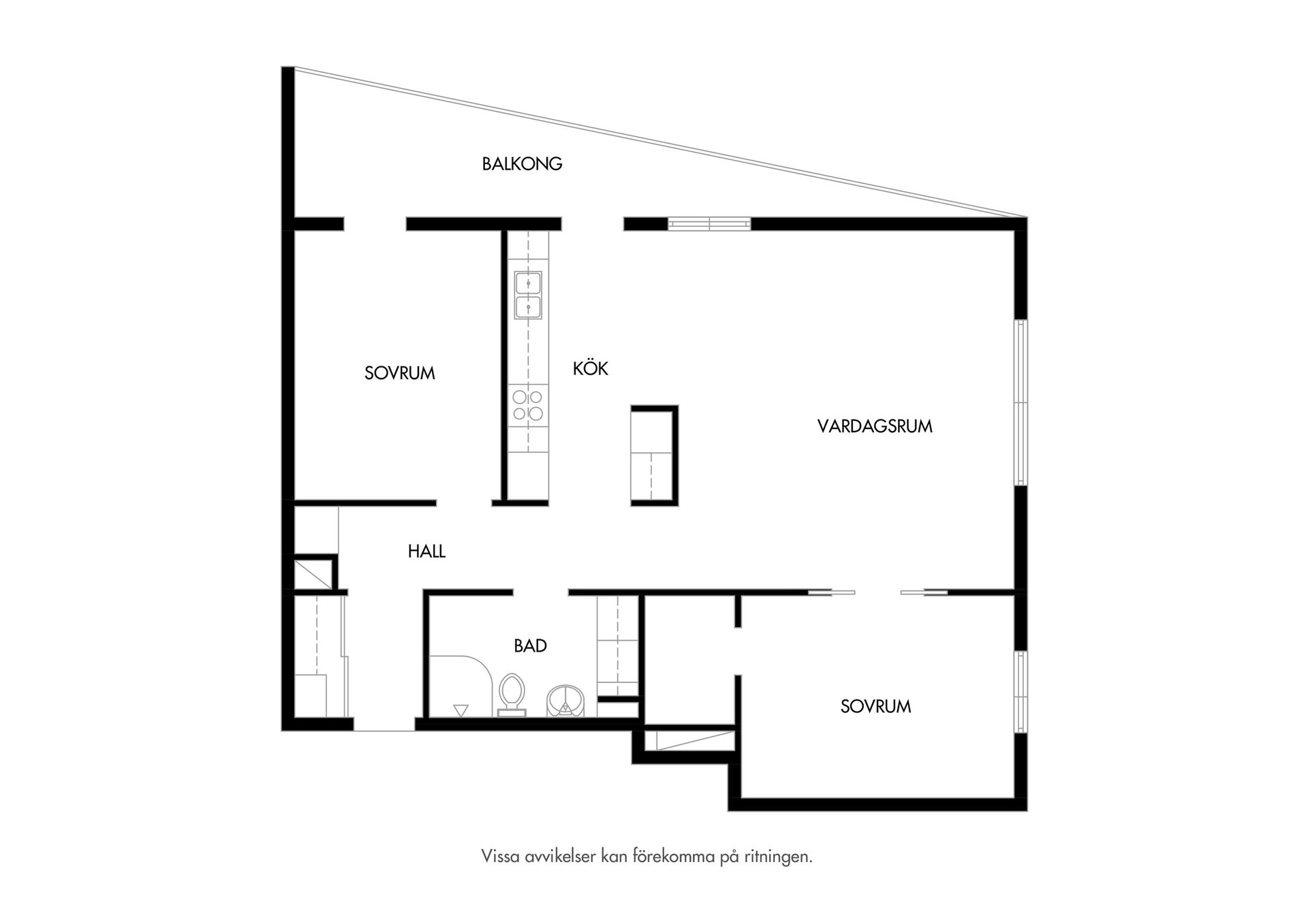Bostadsrätt, Rådmansgatan 14, Triangeln, Malmö