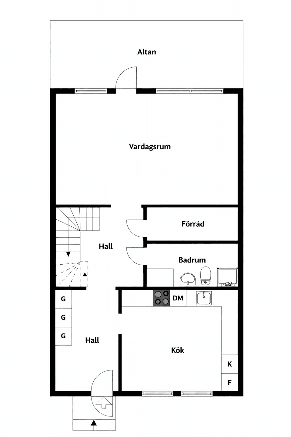 Villa, Radhus, Rågången 215, Alby, Botkyrka
