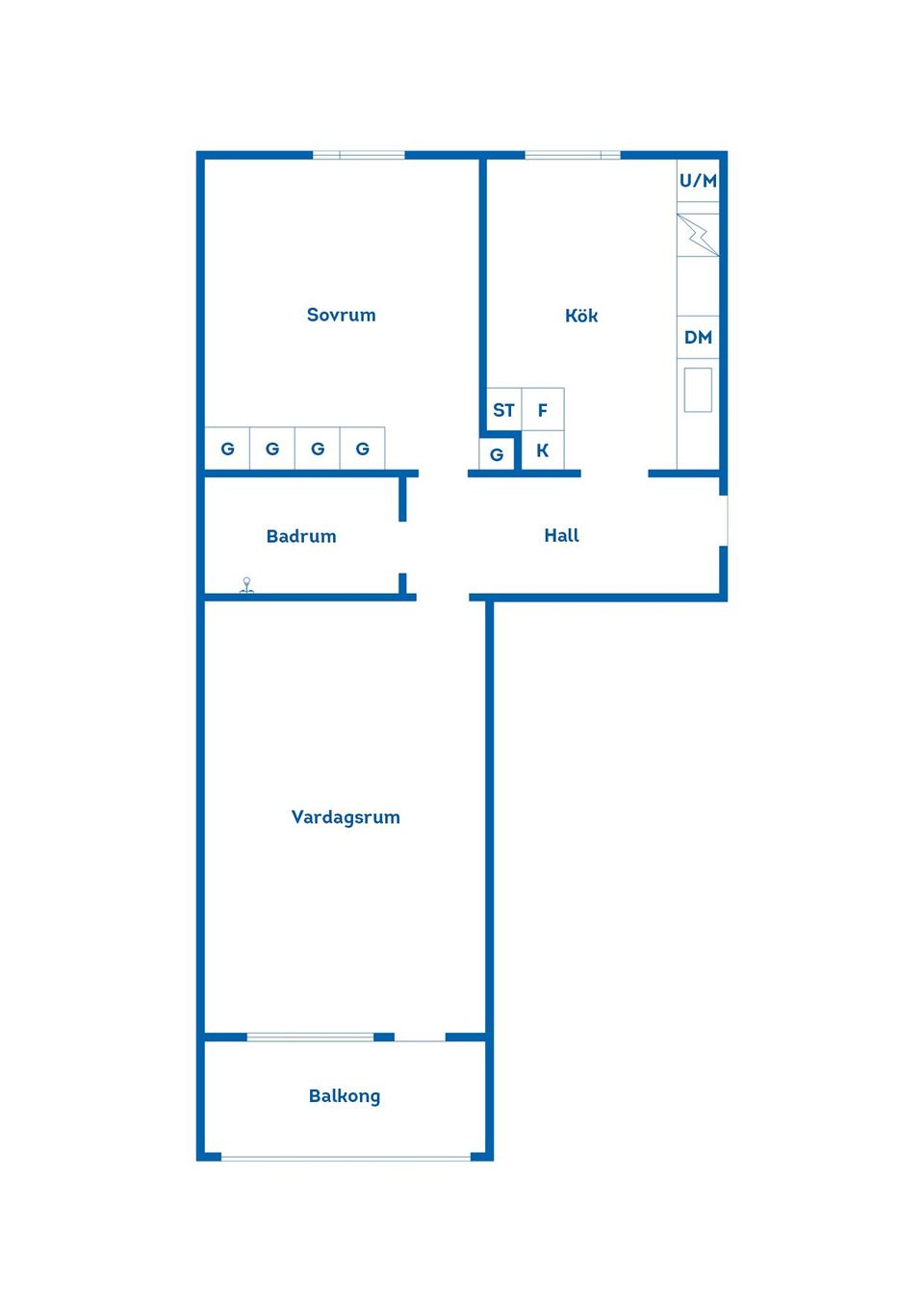 Bostadsrätt, Åkaregatan 7B, Centrum, Hässleholm