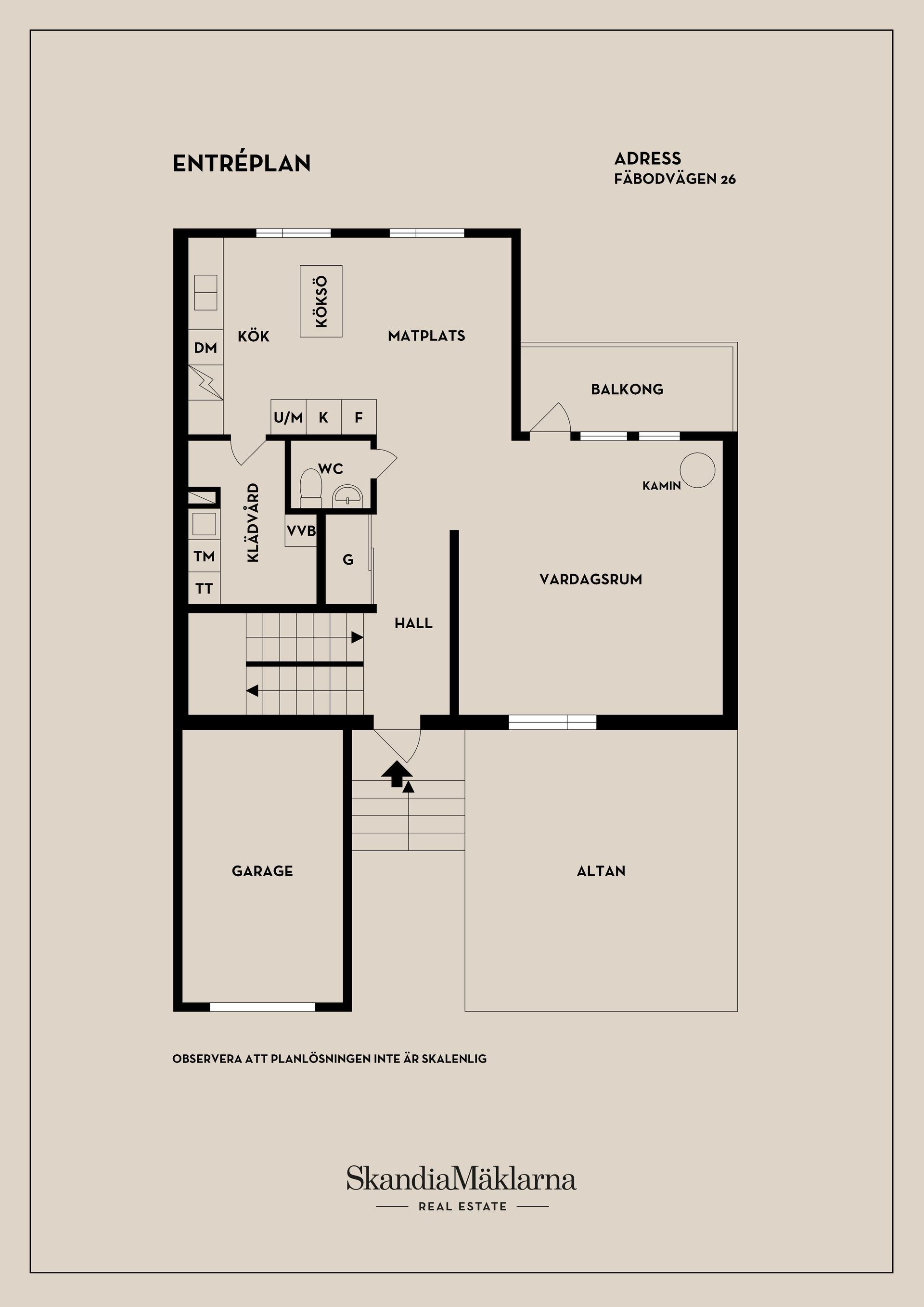 Radhus, Fäbodvägen 26, Klockarberget, Sundsvall
