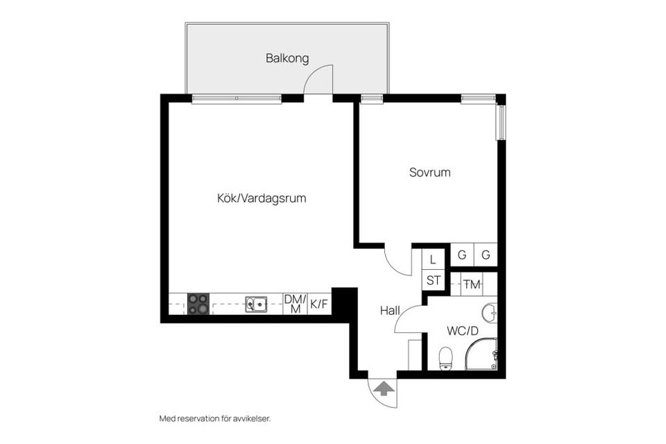 Bostadsrätt, Muningatan 27, Kungsängen / Industristaden, Uppsala