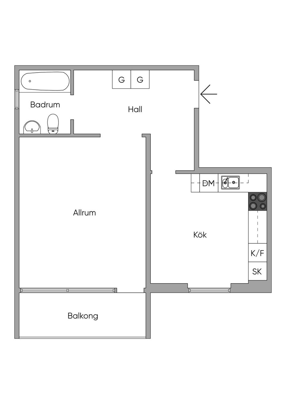Bostadsrätt, Äspholmsvägen 17, Skärholmen, Stockholm