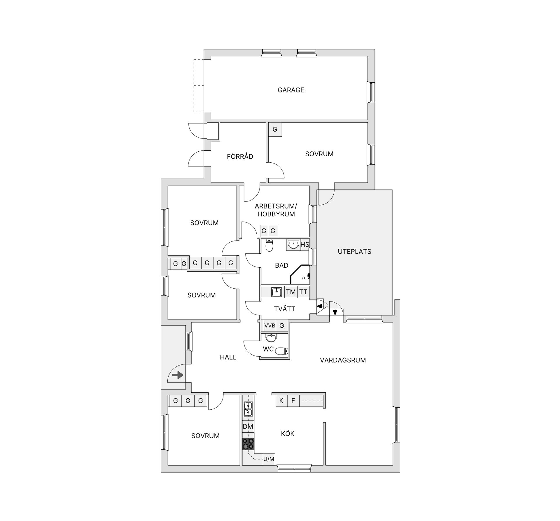 Villa, Fasanvägen 12, Sösdala, Hässleholm