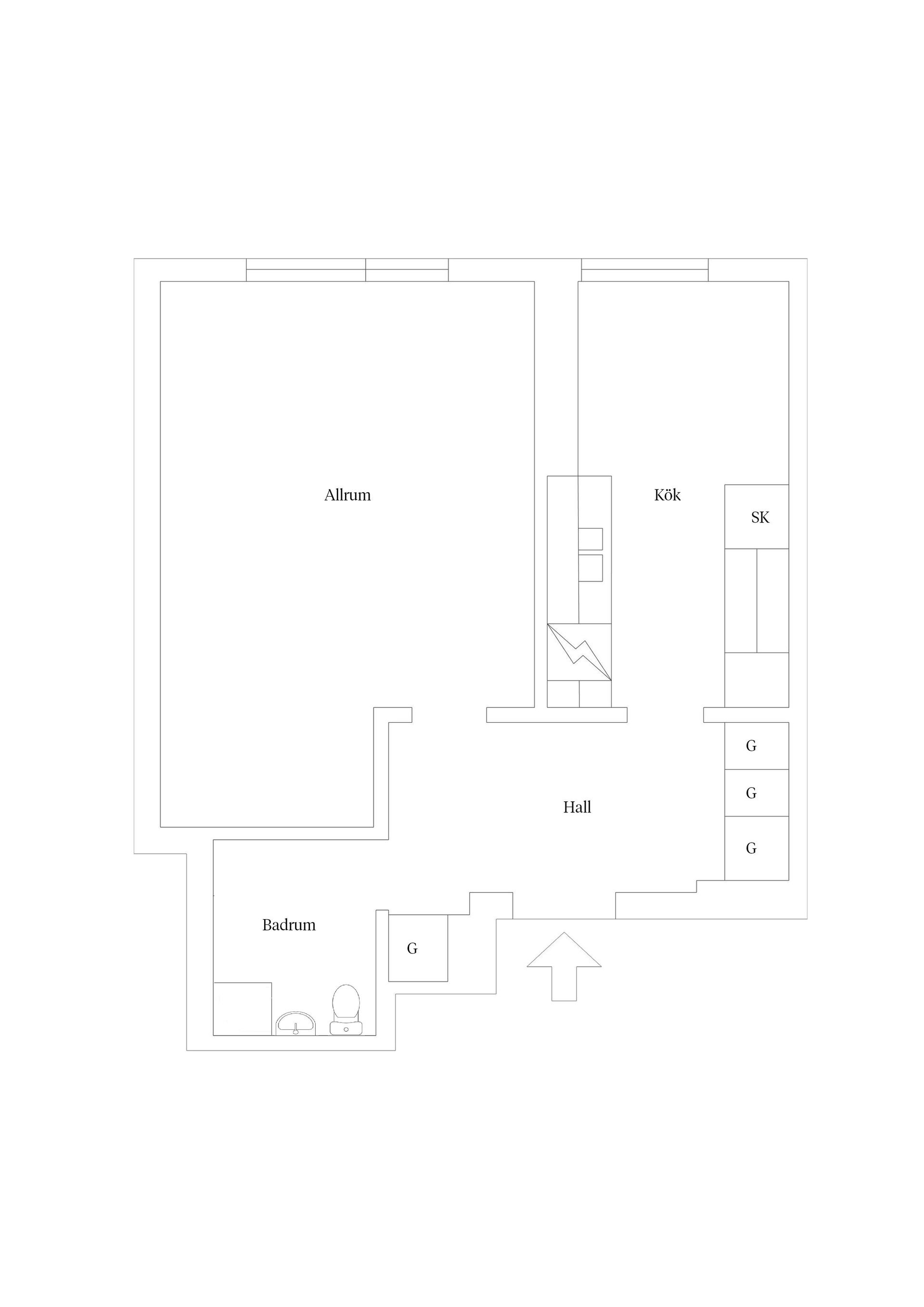 Bostadsrätt, Finnåkersgatan 7, Burträsk, Skellefteå