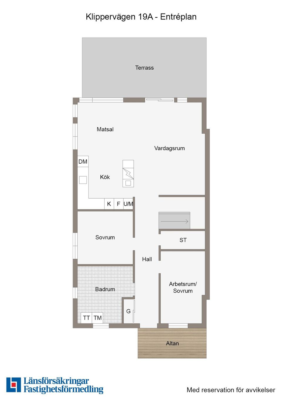 Bostadsrätt, Klippervägen 19A, Bredsand, Enköping