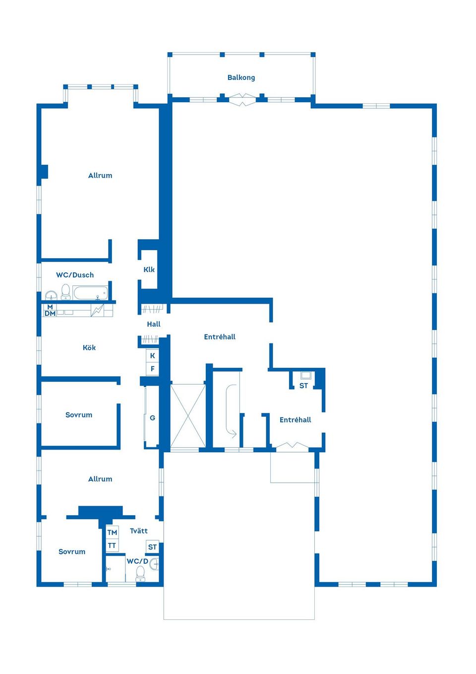 Bostadsrätt, Norrtullsgatan 10, Söderhamn - centrum, Söderhamn