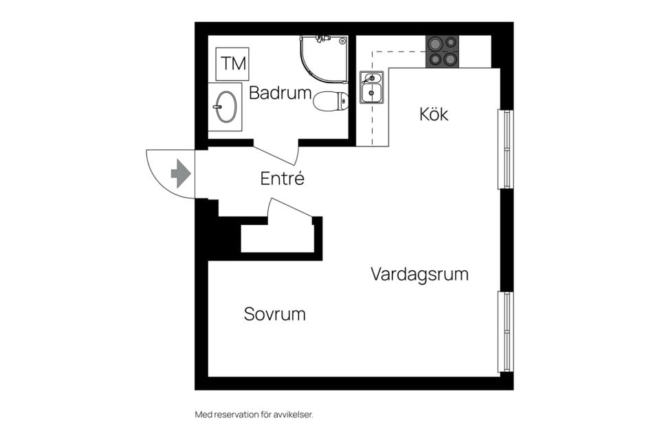Bostadsrätt, Kapellgatan 6, Centrala Vaxholm, Vaxholm
