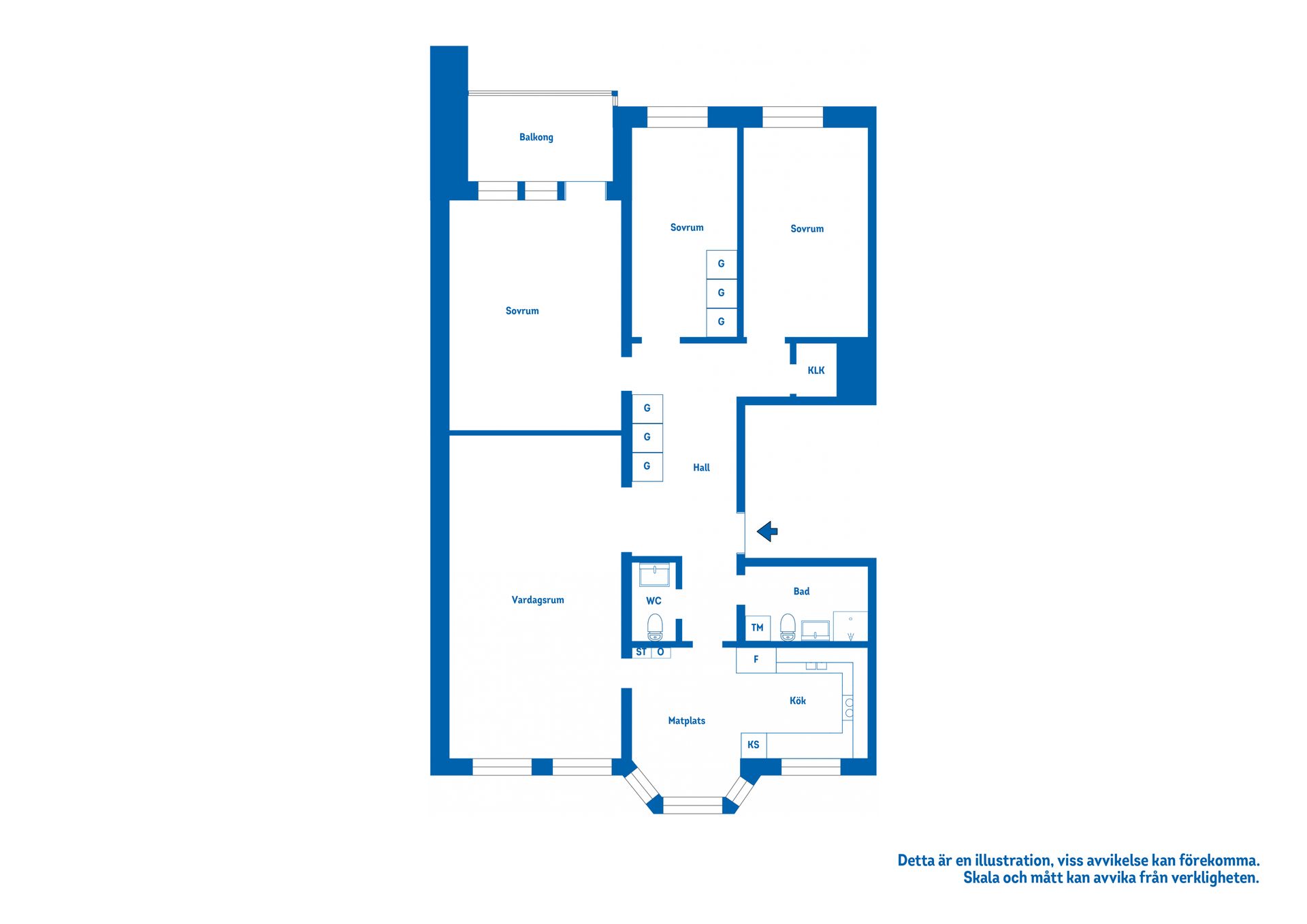 Bostadsrätt, Vasavägen 11, Katrineholm Centralt, Katrineholm