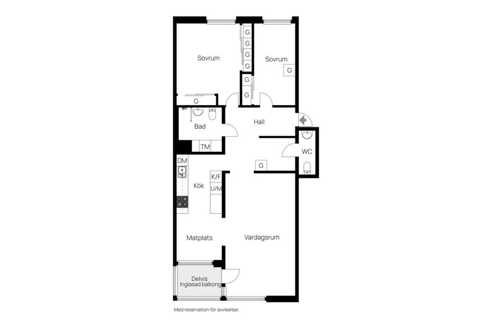 Bostadsrätt, Kronborgsgatan 8, Norr, Helsingborg