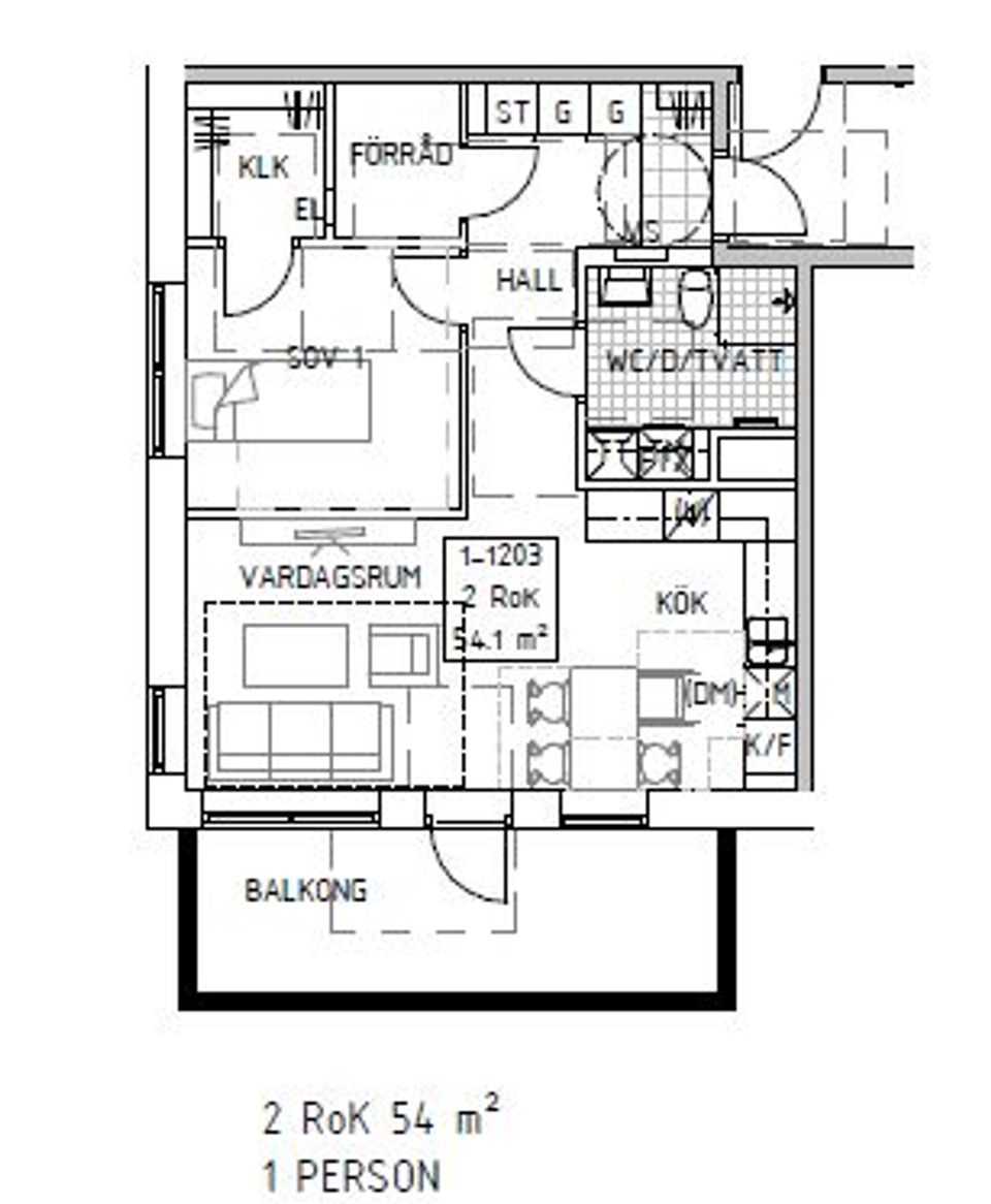 Bostadsrätt, Snödroppevägen 2 (1303), Kärna, Kungälv